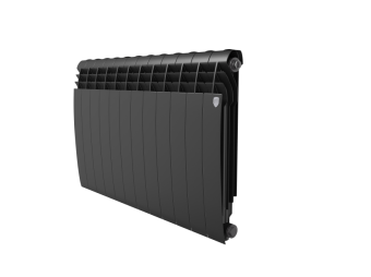 Радиатор алюминиевый Royal Thermo Biliner Alum 500 Noir Sable - 12 секц.