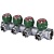 STOUT SMB-6850-343404 STOUT Коллектор регулирующий 3/4", 4 отвода 3/4"ЕК