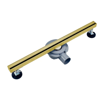 Душевой трап 60 см WONZON & WOGHAND, Брашированное золото (WW-65406M-BG)