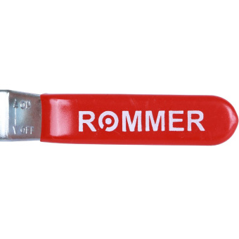 ROMMER Шаровой кран 1/2" ВН/НР, ручка рычаг