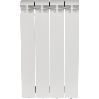 ALPHA 500 4 секций радиатор алюминиевый боковое подключение (белый RAL 9016)