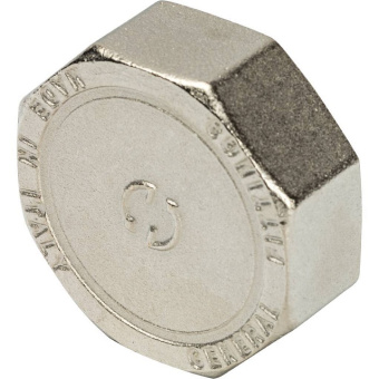 STOUT Заглушка ВР никелированная 1"1/2