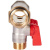 STOUT SMB 6210 341202 STOUT Коллектор с шаровыми кранами 3/4", 2 отвода 1/2" (красные ручки)