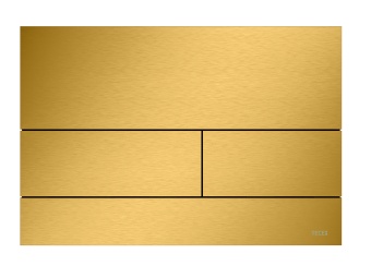 Металлическая панель смыва для унитазов TECEsquare с цветным PVD покрытием