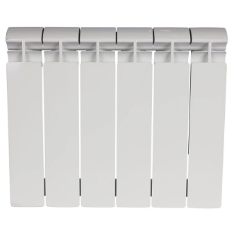 ALPHA 350 6 секций радиатор биметаллический боковое подключение (белый RAL 9016)