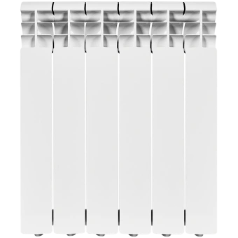 ROMMER Profi 500 (AL500-80-80-100) Profi 500 (AL500-80-80-100) 6 секции радиатор алюминиевый (RAL9016)