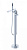 Смеситель для ванны напольного монтажа WONZON & WOGHAND STICK, Хром (WW-88649901-CR)