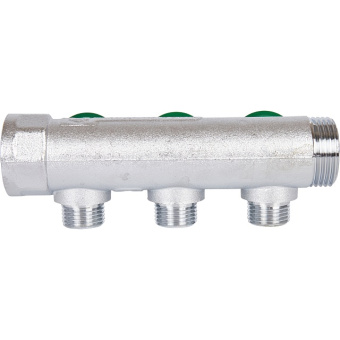 STOUT SMB-6850-011203 STOUT Коллектор регулирующий 1", 3 отвода 1/2"