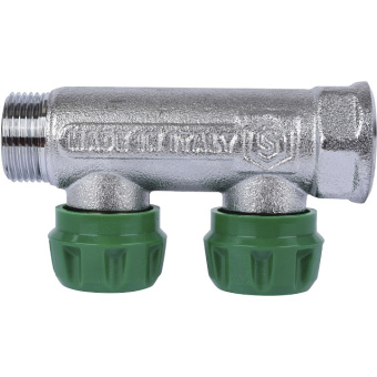 STOUT SMB-6850-341202 STOUT Коллектор регулирующий 3/4", 2 отвода 1/2"