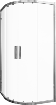 Душевой уголок STWORKI Хельсинки DE018RL100100200CH 100x100 см профиль хром глянец