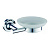 Мыльница с держателем WONZON & WOGHAND SIMPLE, Хром (WW-6522)