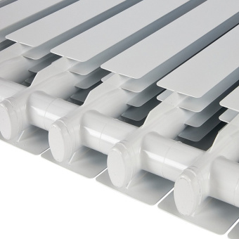 ALPHA 500 10 секций радиатор алюминиевый боковое подключение (белый RAL 9016)