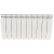 ALPHA 350 10 секций радиатор алюминиевый боковое подключение (белый RAL 9016)
