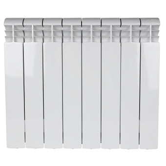 VEGA 500 8 секций радиатор алюминиевый боковое подключение (белый RAL 9016)