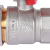 ROMMER Шаровой кран с американкой 1 1/4" ВН/НР, ручка бабочка