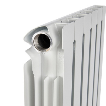 ALPHA 500 6 секций радиатор алюминиевый боковое подключение (белый RAL 9016)