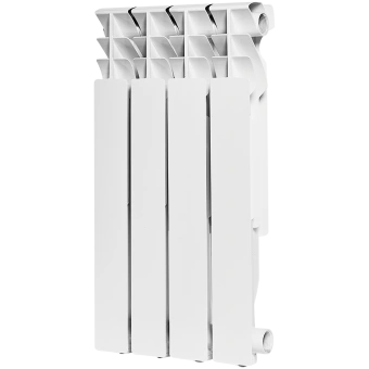 ROMMER Plus 500 Plus 500 4 секций радиатор алюминиевый (RAL9016)