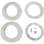 ROMMER RCA-6010-240900 Комплект дымохода СТАНДАРТ 60/100 - 900мм (Bosch, Buderus, Navien S/C/E, Baxi ECO Nova/Classic, Baltur, Fondital ) в комплекте фланец