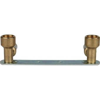 STOUT Настенный комплект для смесителя 1/2"x16 для металлопластиковых труб прессовой