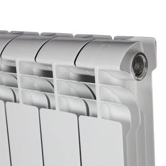 VEGA 500 8 секций радиатор алюминиевый боковое подключение (белый RAL 9016)