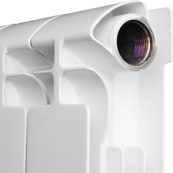 ALPHA 350 8 секций радиатор биметаллический боковое подключение (белый RAL 9016)