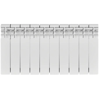 ROMMER Profi 350 (AL350-80-80-080) Profi 350 (AL350-80-80-080) 10 секций радиатор алюминиевый (RAL9016)