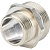 STOUT Ниппель НН переходной никелированный 1"1/4X1"