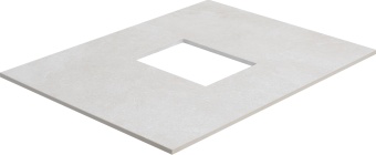 Тумба с раковиной STWORKI Карлстад 60 дуб рустикальный, простоун беж