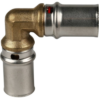 STOUT Угольник 90° 16х16 для металлопластиковых труб прессовой