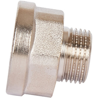 STOUT SFT-0073-001238 STOUT Переходник под ключ ВН никелированный 1/2"x3/8"