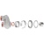 ROMMER RCA-8080-250002 Адаптер моноблочный универсальный для перехода на двухтрубную систему 80/80 (кроме Immergas и Navien Deluxe 75/100 стар.)