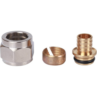 STOUT Фитинг компрессионный 16х2,0x1/2"