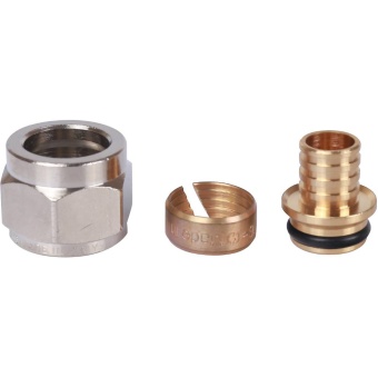 STOUT Фитинг компрессионный 16х2,0x1/2"