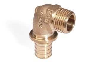 Угольник-переходник Rehau Rautitan с наружной резьбой 20-R 1/2 RX