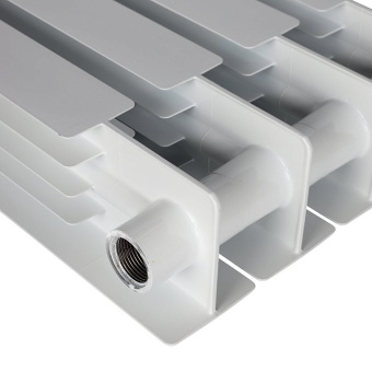 VEGA 500 4 секций радиатор биметаллический боковое подключение (белый RAL 9016)