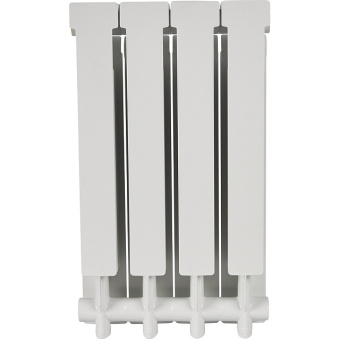 ALPHA 500 4 секций радиатор алюминиевый боковое подключение (белый RAL 9016)