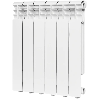 ROMMER Profi 500 (AL500-80-80-100) Profi 500 (AL500-80-80-100) 6 секции радиатор алюминиевый (RAL9016)