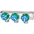 STOUT SMB-6850-011203 STOUT Коллектор регулирующий 1", 3 отвода 1/2"