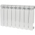 ALPHA 350 8 секций радиатор алюминиевый боковое подключение (белый RAL 9016)