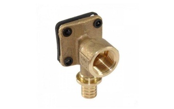 Угольник настенный Rehau Rautitan с квадратными фланцами 20-Rp1/2 RX