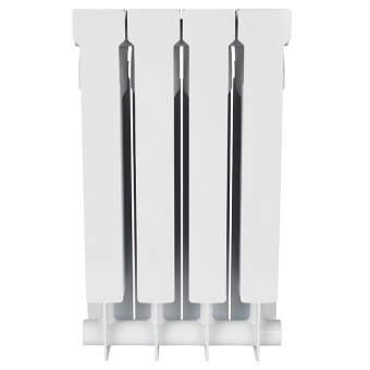 VEGA 500 4 секций радиатор биметаллический боковое подключение (белый RAL 9016)