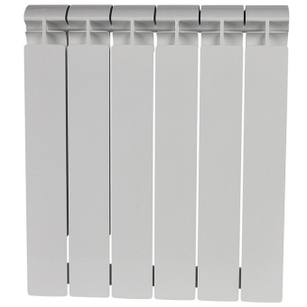 ALPHA 500 6 секций радиатор биметаллический боковое подключение (белый RAL 9016)