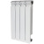 ALPHA 500 4 секций радиатор биметаллический боковое подключение (белый RAL 9016)