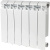 ALPHA 350 6 секций радиатор алюминиевый боковое подключение (белый RAL 9016)