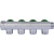STOUT SMB-6850-343404 STOUT Коллектор регулирующий 3/4", 4 отвода 3/4"ЕК