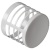 ROMMER RCA-0080-010004 Наконечник белый D80 (алюминий) ROMMER RCA-0080-010004 Наконечник белый D80 (алюминий)
