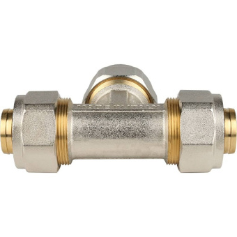 STOUT Тройник равнопроходный 32x32x32 для металлопластиковых труб винтовой