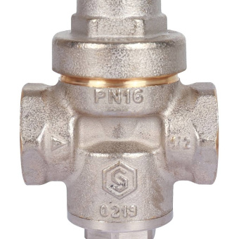 STOUT Редуктор давления PN16 вн/вн 1/2" без подкл. манометра